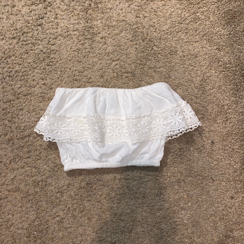 lace tube top